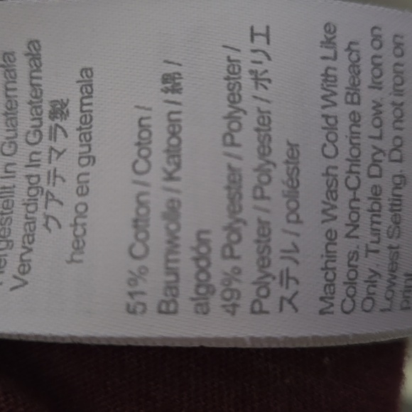 J. Crew Men's Maroon T-Shirt - Picture 5 of 8